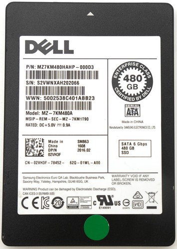 Dell samsung sm863 480gb - samsung,