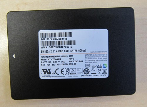 480 samsung sm863a - 480, gb