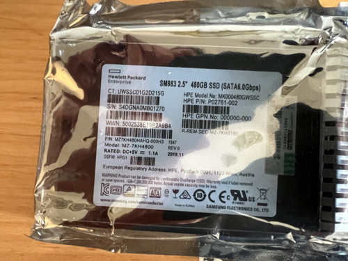 Hpe 480gb mixed - 6g, ssd