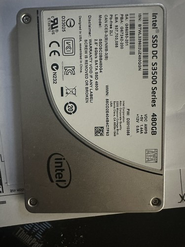 480gb intel s3500 - dc,