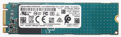 Toshiba 256gb ssd pcie - toshiba, m.2