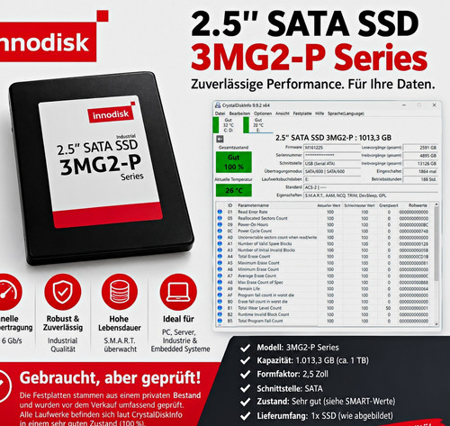 Innodisk sata ssd - innodisk, 2,5"