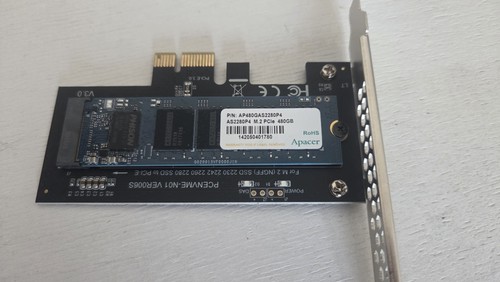 Apacer as2280p4 480gb nvme ssd - apacer,