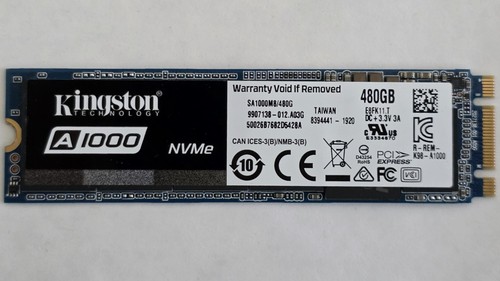 480gb kingston a1000 - kingston,