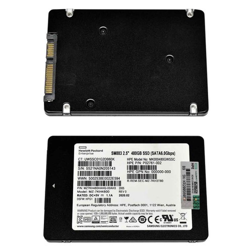 Samsung 480gb 6g sata - sata, ssd