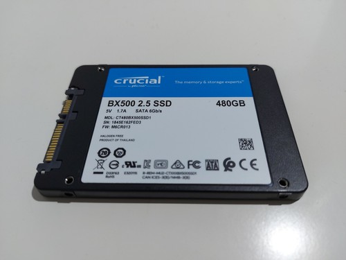 Crucial bx500 480gb ssd - 480gb,