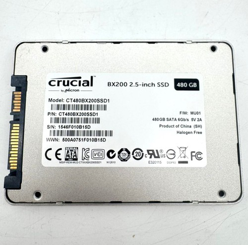 Micron crucial ssd 480gb bx200 - crucial,