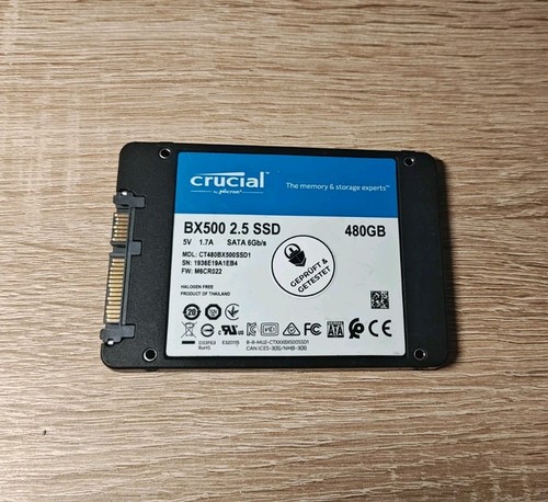 Crucial 480gb ssd mit windows - crucial,