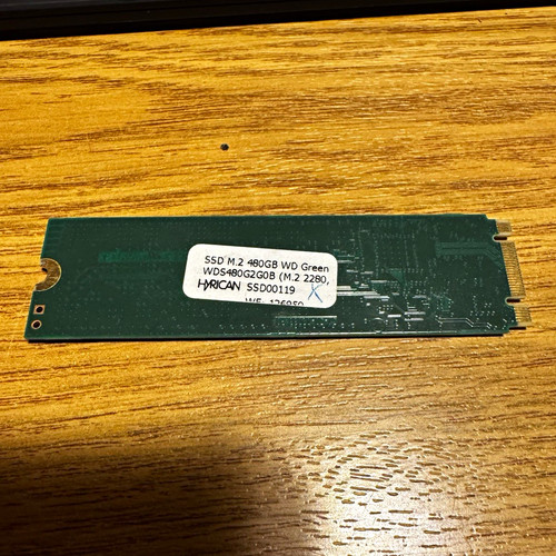 Western digital green 480gb - western, wd