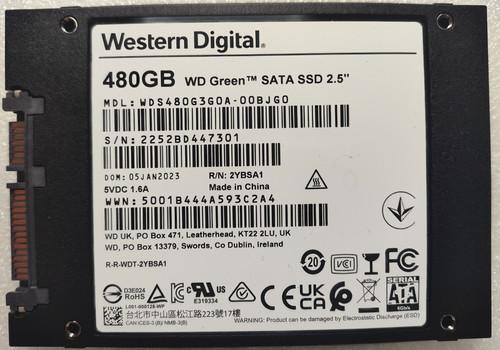 Green ssd 480gb sata iii - green,